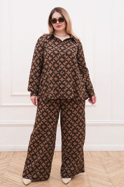 Костюм Luxury Moda 1444 коричневый