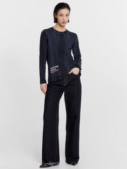 Джемпер женский черный с принтом и надписью "Love" варка на черном 122867