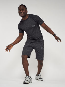 Спортивный костюм летний мужской темно-серого цвета 2225TC - FUYOUKAI фото 19