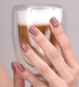 LuxVisage Лак для ногтей GEL finish тон 38 темно-бежевый 9мл - Golden rose фото 2