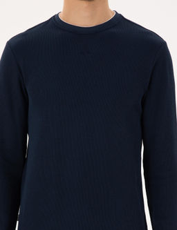 Lacivert Regular Fit Sweatshirt - Pierre cardin фото 6