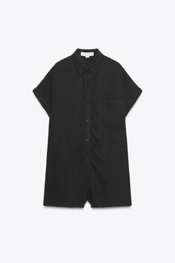 FLOWING JUMPSUIT WITH POCKETS - Zara фото 9