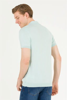 U. S. Polo Assn Мужской трикотажный свитер с воротником-поло - U.s. polo assn фото 12