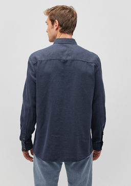 Lacivert Gomlek - Mavi фото 4