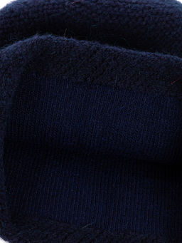 Шапка жен. шерсть+мох+виск LB-N88034 navy - Labbra фото 4