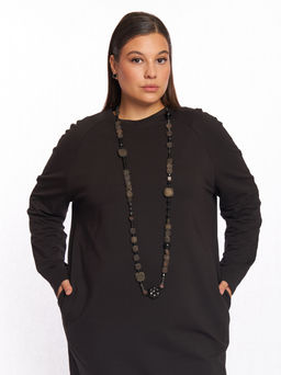 Платье спорт шик PP57202BLK01 - Артесса фото 8