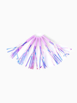 Цена за 3 шт. Карнавальный язычок "Твой день" сиреневый, набор 5 штук + 1 в подарок