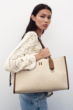 MAXI CANVAS TOTE BAG