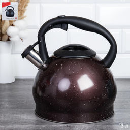 Чайник 3,0 л, ручка Бакелит/ KISIGA / KBR-435 /уп 12/ 0,76/индукция