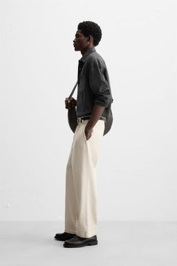 FLOWING SHIRT WITH POCKET - Zara фото 14