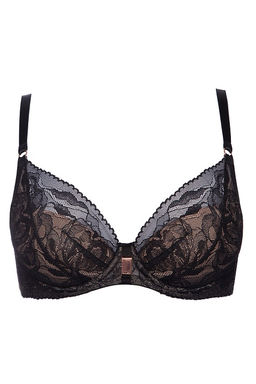 Бюстгальтер Frozen Black P-UP