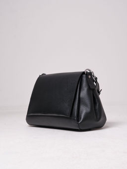 Сумка кожаная сэтчел Deboro 30923 черная