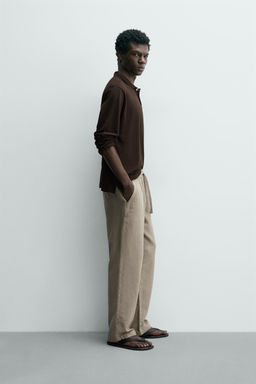 PANTAL?N RELAXED FIT ESTRUCTURA / Vis?n - Zara фото 4