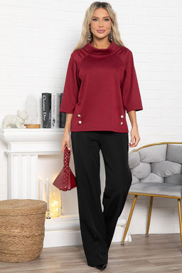 Джемпер Эдельвейс (бордовый) Б15003-18М