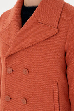 Женское пальто с рисунком плитки - U.s. polo assn фото 7