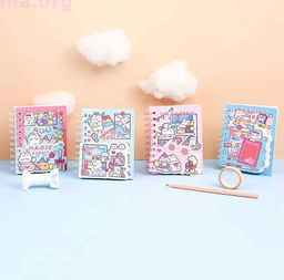 Блокнот Rainbow rabbit