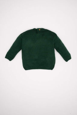 Свитер с принтом для маленьких мальчиков - Defacto фото 5