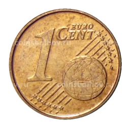 Монета 1 евроцент 2018 года Испания