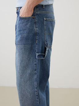 Baggy Fit Erkek Jean Pantolon
