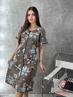 Халат женский на молнии