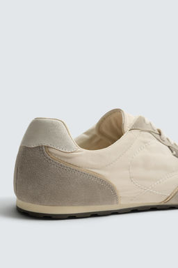 ZAPATILLA ESTILO RETRO / Blanco - Zara фото 3