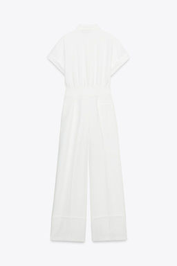 CREPE LONG JUMPSUIT - Zara фото 3