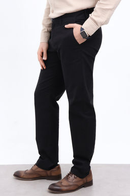 Siyah Erkek Dokuma Kumas Pantolon TMNAW26PL00032