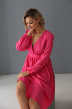 Платье с лифом на запах