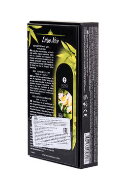 Возбуждающий гель для влюбленных Shunga Lotus Noir, уникальная формула с L-аргинином, 60 мл.