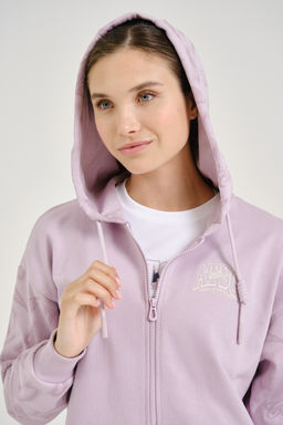 Толстовка на молнии Фиолетовый