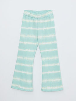 Beli Lastikli Batik Desenli K?z ?ocuk E?ofman Alt?