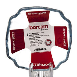 "Боркам (Borcam)" Форма для кекса стеклянная жаропрочная 11,6х11,6см, волнистая, Pasabahce (Турция)