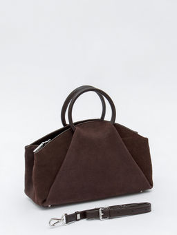 Сумка женская кожаная 1126MF coffee Polina&Eiterou в Новосибирске