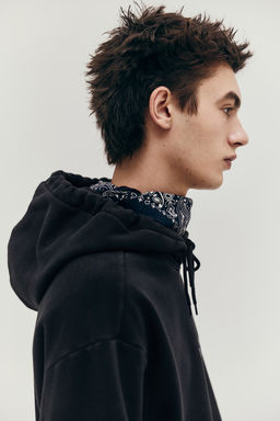 Sudadera con capucha y estampado Loose Fit - H&m фото 4