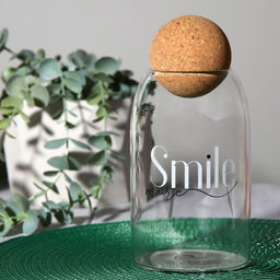 Банка для хранения сыпучих продуктов и круп Smile, 700 мл - Дорого внимание фото 2