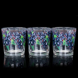 Стакан 3 штуки 250 мл Фруктово-ягодный / Д047/88 /уп 12/ низкий - Галеонтрейд фото 6