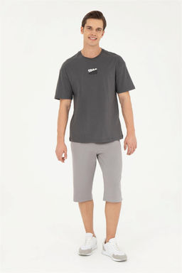 Мужская антрацитовая футболка - U.s. polo assn фото 4