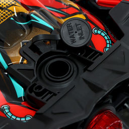 Машинка на пульте управления Гоночная, радиоуправление, работает от аккумулятора, эффект дыма, световые эффекты, цвет красный - Simaland фото 4