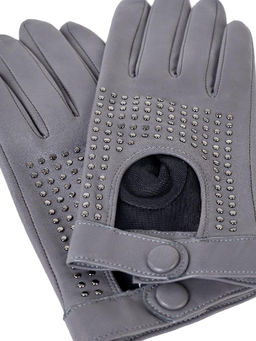 Перчатки женские ш/п IS02752 grey - Eleganzza фото 12