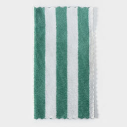 Цена за 2 шт. Салфетка для уборки Доляна «Полоски», микрофибра махровая, 30×30 см, МИКС