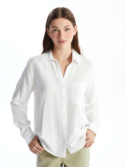 D?z Uzun Kollu Arm?rl? Kad?n G?mlek