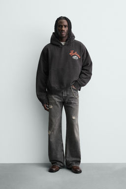 POST MALONE HOODIE - Zara фото 9