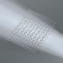 Цена за 5 шт. Стразы самоклеящиеся фигурные «Ассорти», 128 шт на листе, цвет серебряный