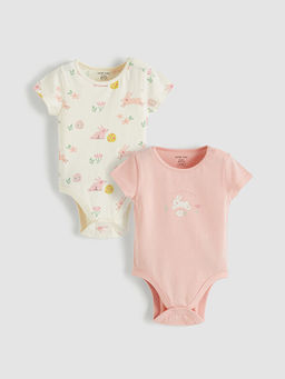 Bisiklet Yaka K?z Bebek ??t??tl? Body 2li