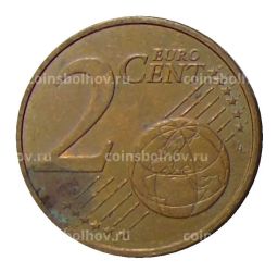 Монета 2 евроцента 1999 года Франция