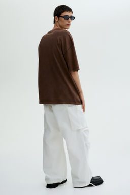Camiseta Oversized Fit - H&m фото 4