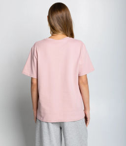 Футболка #КТ6120, пудровый - Dommod фото 3
