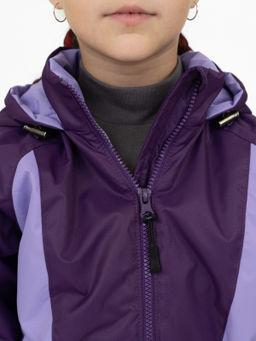 Комбинезон демисезонный сирень