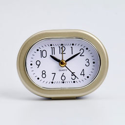 Будильник «Кантик» с подсветкой, 10×7.5 см, от батарейки АА, золотой
