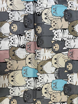 K13596 Платок 60/60 шелк искусственный БЕЖЕВЫЙ